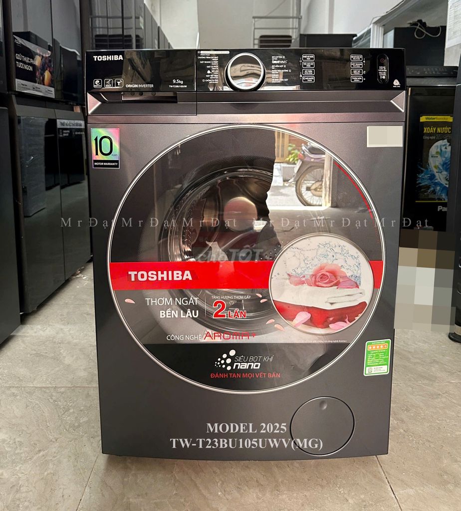 Máy giặt Inverter 9.5 kg TOSHIBA. T23BU105UWV(MG). Mua bán Máy giặt tại Quận 8 Tp Hồ Chí Minh được đăng bởi Trần Thiện Đạt hình 1