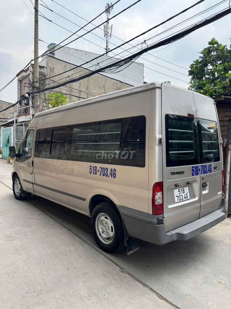 Ford transit 2009 van 3 người 940kg xe zin đẹp ken. Mua bán Ô tô tại Quận Bình Tân Tp Hồ Chí Minh được đăng bởi thành tâm  hình 5