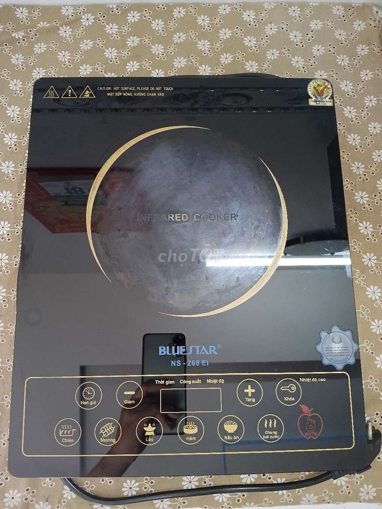 Bếp hồng ngoại BLUESTAR NS-268 EI Đen. Mua bán Bếp, lò, đồ điện nhà bếp tại Huyện Đức Hòa Long An được đăng bởi Huỳnh Thị Kim Anh hình 1