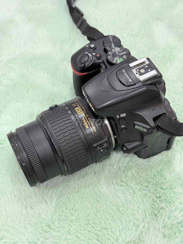 Máy ảnh Nikon D5500 kèm kit đẹp đủ phụ kiện. Mua bán Máy ảnh, Máy quay tại Quận 5 Tp Hồ Chí Minh được đăng bởi Phan Thế Phong  hình 1