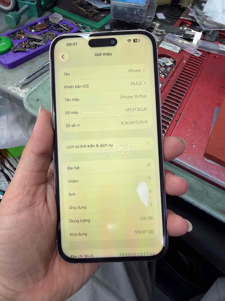 iPhone 15 Plus 128GB Hồng 99% ko face id. Mua bán Điện thoại tại Thành phố Thuận An Bình Dương được đăng bởi Huy mua bán sửa chữa iphone ipad hình 1