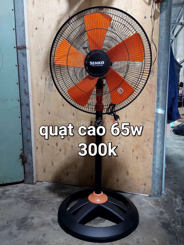 Quạt cũ chạy mạnh y hình 65w