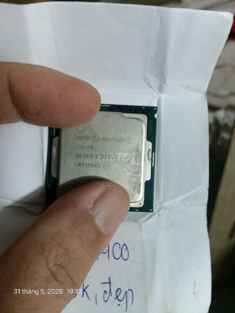 CPU Intel Pentium G5400. Mua bán Linh kiện (RAM, Card...) tại Thành phố Dĩ An Bình Dương được đăng bởi Trần Cường hình 1