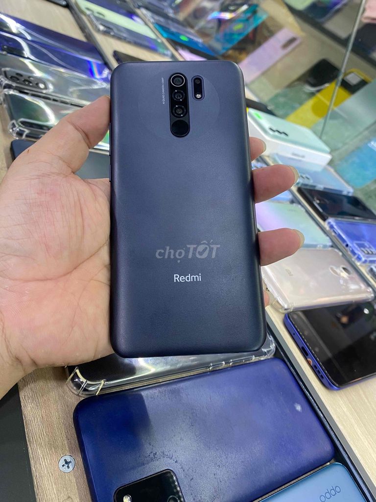 Xiaomi Redmi 9 ram 4/64GB Đen. Mua bán Điện thoại tại Thành phố Bến Tre Bến Tre được đăng bởi Điện thoại Bến Tre giá rẻ hình 1