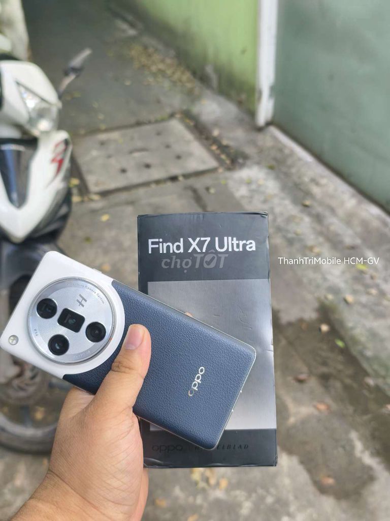 Oppo Find X7 Ultra Xanh 16/512 fullbox. Mua bán Điện thoại tại Quận Gò Vấp Tp Hồ Chí Minh được đăng bởi Thanh Tri hình 1
