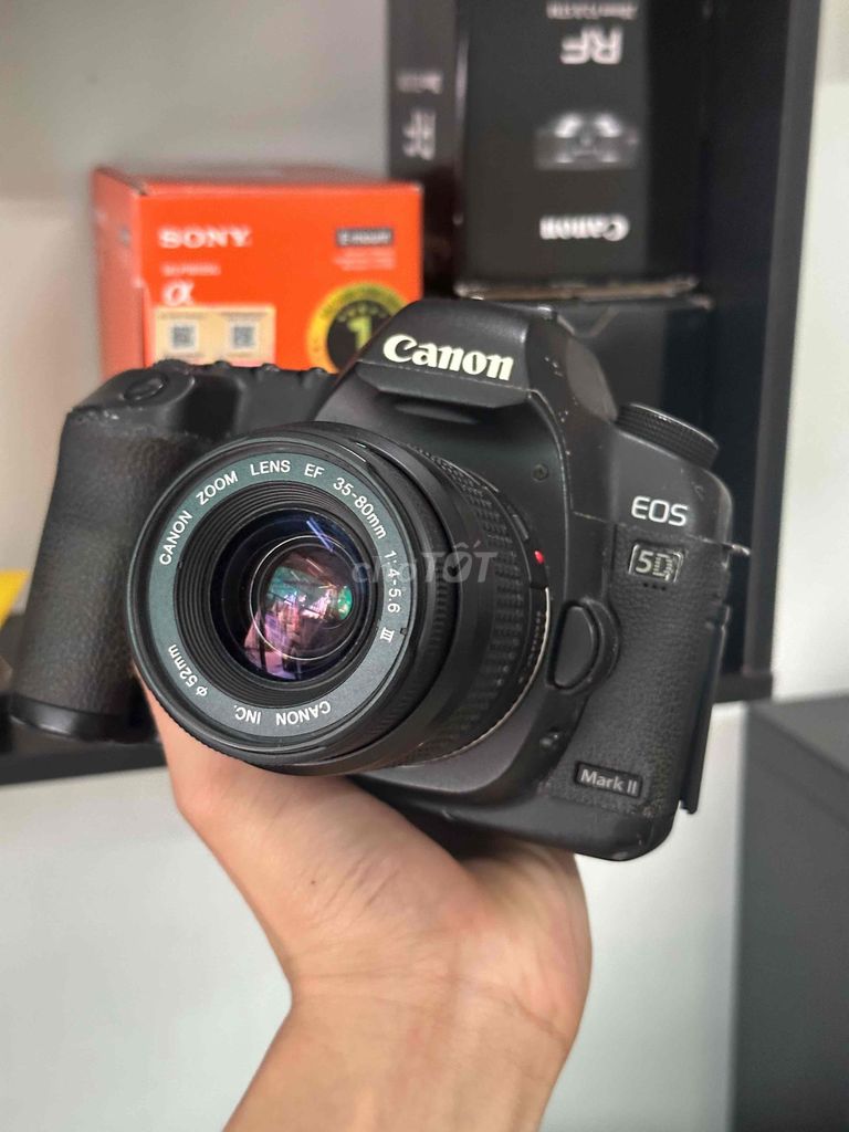 Máy ảnh Canon 5D Mark II EF 28-80mm Đen. Mua bán Máy ảnh, Máy quay tại Quận Thanh Khê Đà Nẵng được đăng bởi Lê Văn Thống hình 1