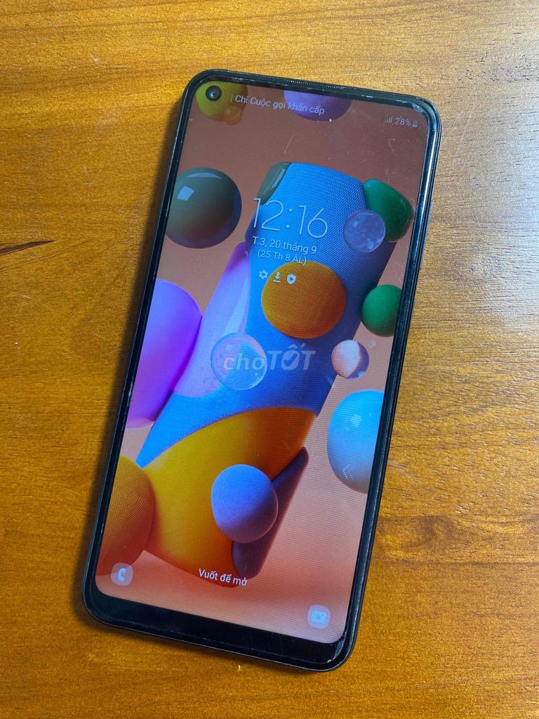 Samsung Galaxy A11 Đen 32Gb Like New. Mua bán Điện thoại tại Quận Tân Bình Tp Hồ Chí Minh được đăng bởi Đức Lê hình 1