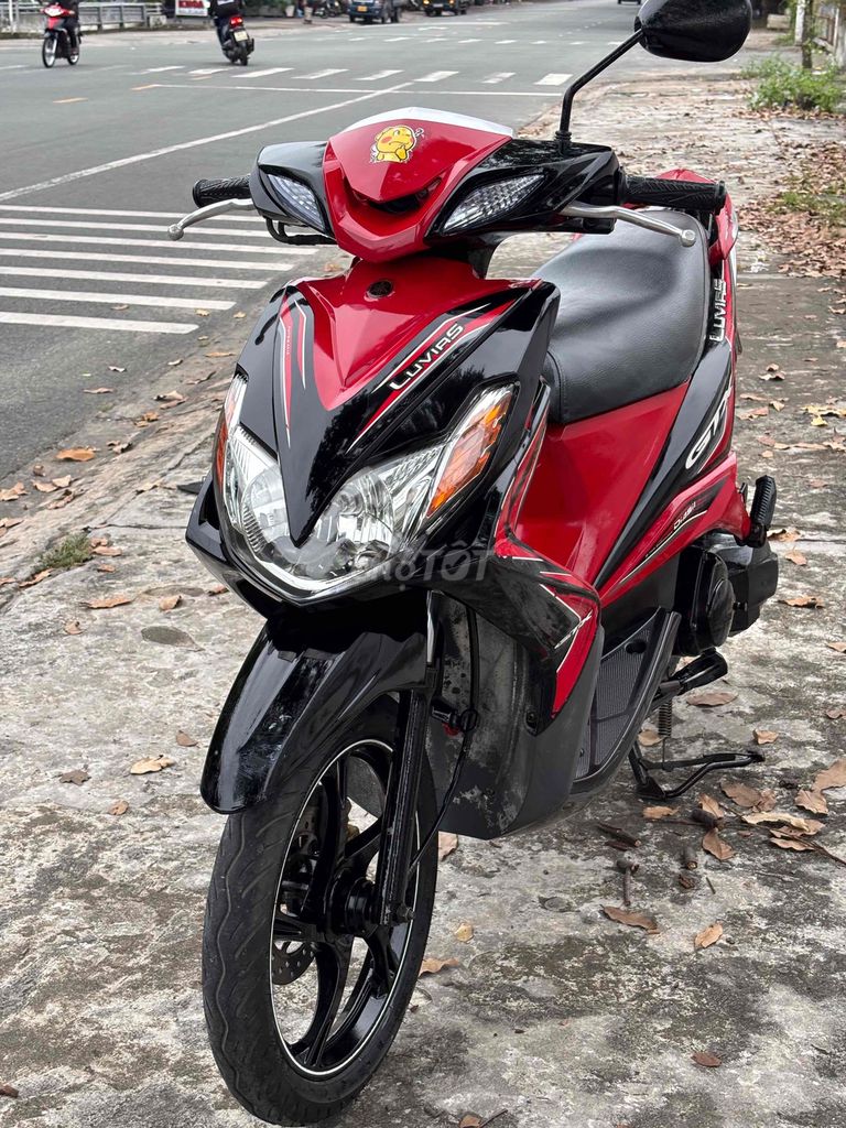Yamaha Luvias GTX Đỏ đen. Mua bán Xe máy tại Thị xã Bến Cát Bình Dương được đăng bởi xe máy trả góp tín nghĩa  hình 10