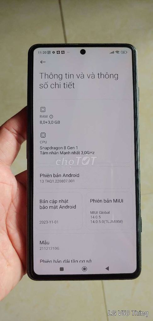Xiaomi K50 Gaming Xám 8GB. Mua bán Điện thoại tại Huyện Chư Păh Gia Lai được đăng bởi Hạo Nam hình 1