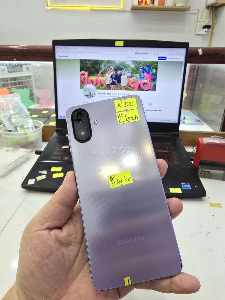 Samsung A07 128GB - Ram 6. Mua bán Điện thoại tại Thành phố Long Xuyên An Giang được đăng bởi Facebook Cầm Đồ Thúy Vân hình 1
