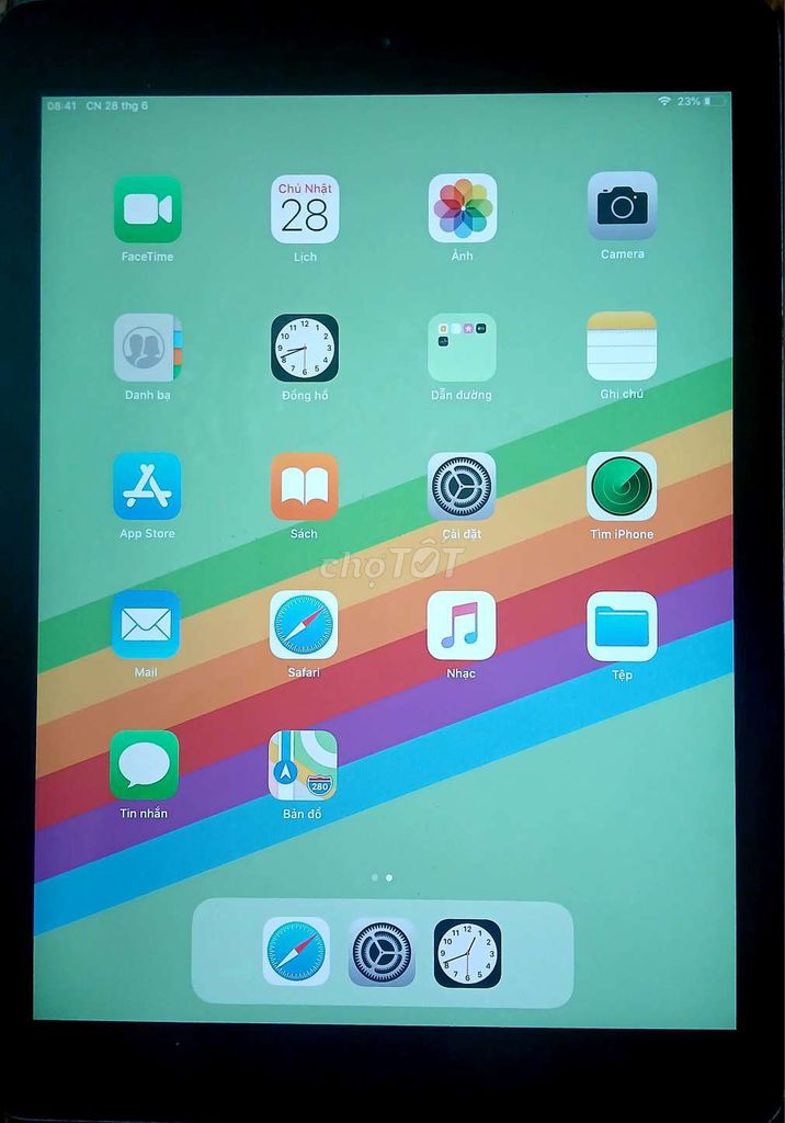 Apple iPad Air Xám bạc 16GB 99%. Mua bán Máy tính bảng tại Quận Hai Bà Trưng Hà Nội được đăng bởi Chú Chính hình 1