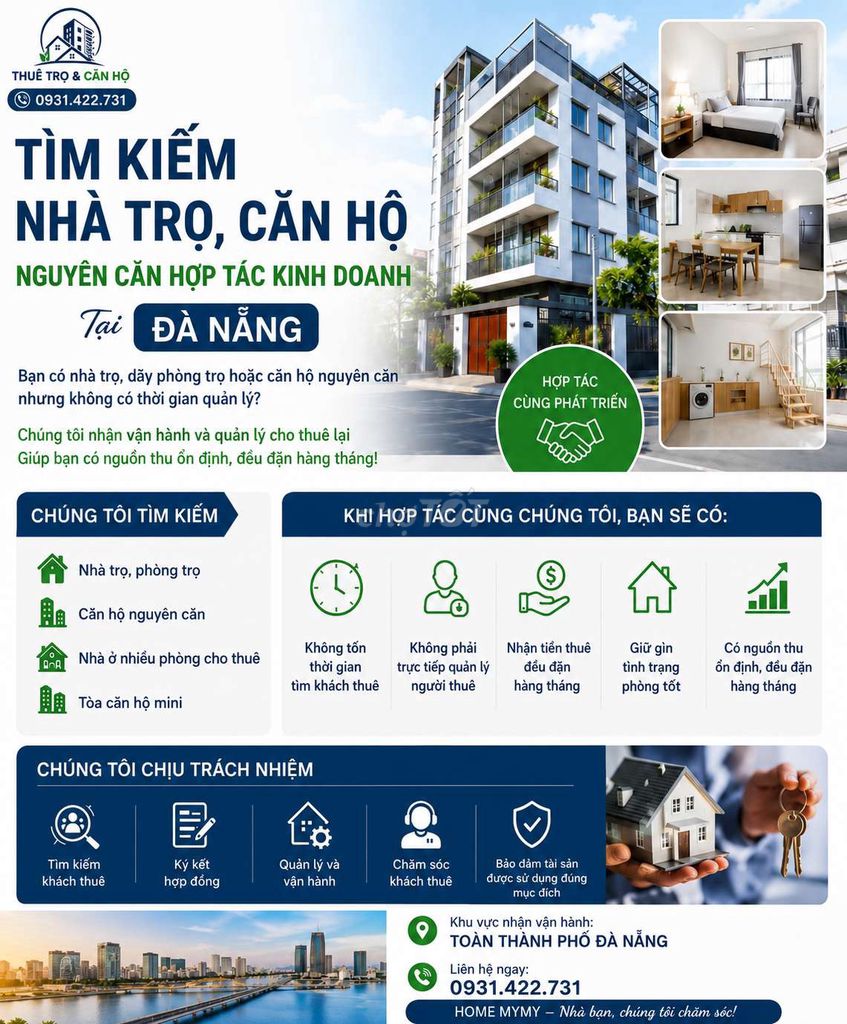 HOME MYMY Quản lý nhà trọ Đà Nẵng. Dịch vụ tại Quận Hải Châu Đà Nẵng được đăng bởi MyMy hình 1