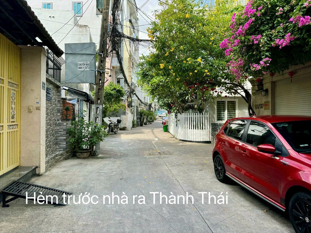 Hẻm 5M Thành Thái, p14, Quận 10, DT 5.5 x 9.5m, 3 tầng, nhỉnh 8 tỷ