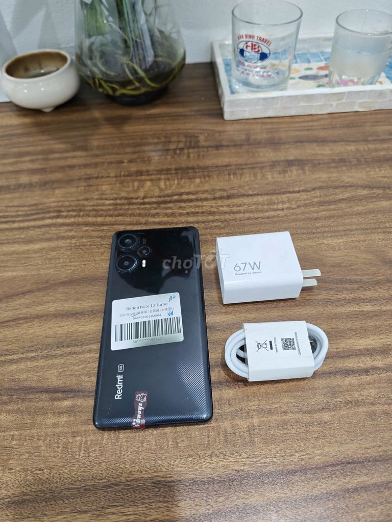 Redmi Note 12 Turbo Đen 12/512 sạc 67w có ship COD. Mua bán Điện thoại tại Quận Hoàng Mai Hà Nội được đăng bởi Trần Ngọc Hiếu hình 1