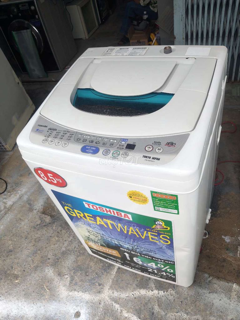 Máy giặt Toshiba 8.5kg cửa trước. Mua bán Máy giặt tại Huyện Hóc Môn Tp Hồ Chí Minh được đăng bởi long hình 1