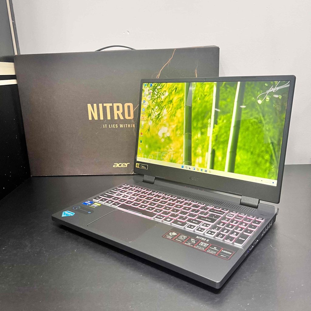 Acer Nitr 5 Tiger Full box còn Bh hãng i7 - 3050Ti