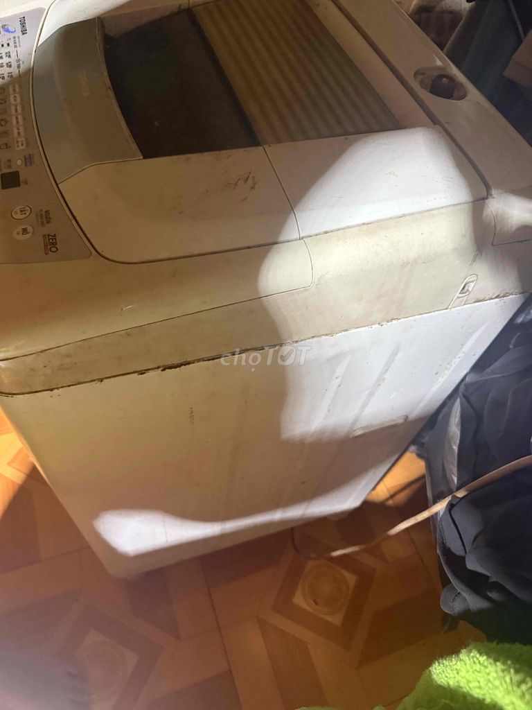 Máy giặt Toshiba 9.5kg Trắng đã sử dụng. Mua bán Máy giặt tại Huyện Châu Thành Tây Ninh được đăng bởi Thanh Nguy hình 1