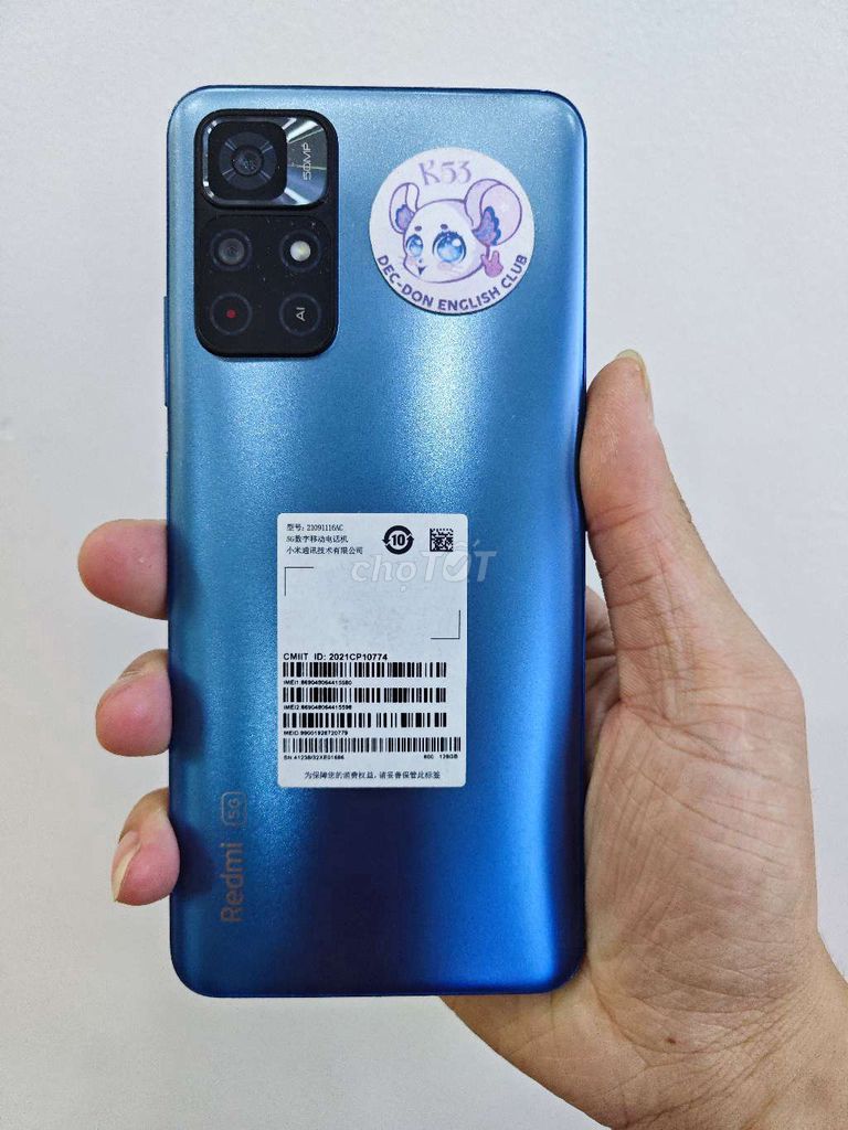Redmi Note 11 5G, 6/128, full cn, ko lỗi lầm. Mua bán Điện thoại tại Quận Đống Đa Hà Nội được đăng bởi Nguyễn hình 1