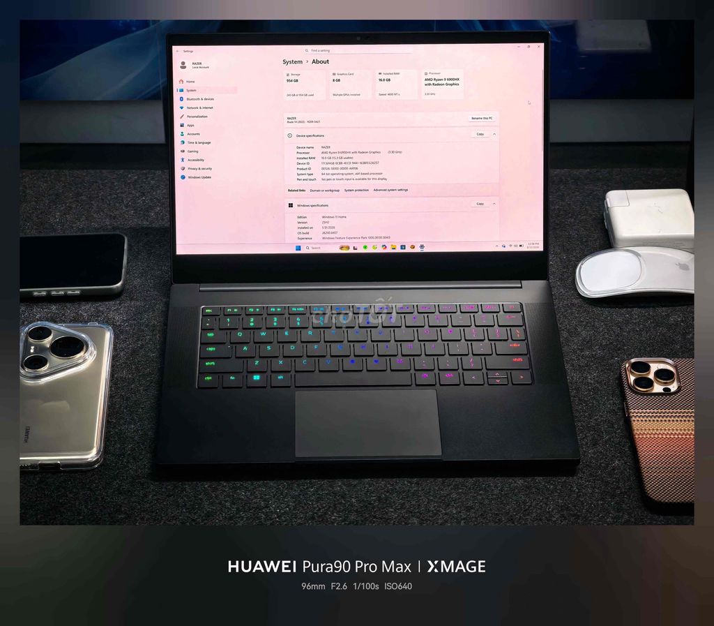 Razer Blade 14 99% RTX 3070Ti 16GB/1TB Pin 100%. Mua bán Laptop tại Quận 7 Tp Hồ Chí Minh được đăng bởi Nguyễn Văn Thanh Vũ hình 1