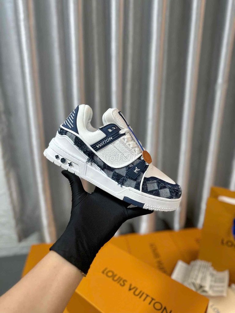 Giày Louis Vuitton LV Trainer Da. Mua bán Giày dép tại Huyện Chương Mỹ Hà Nội được đăng bởi Shop Cường Thịnh Luxury hình 3