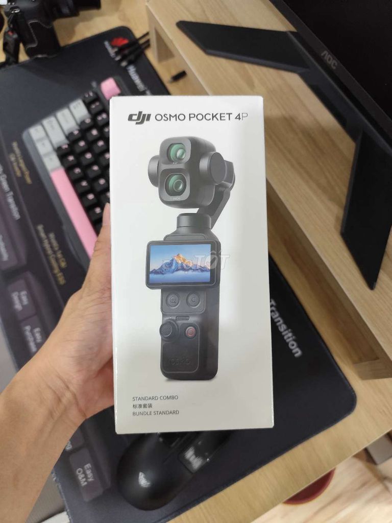 Máy quay DJI Osmo Pocket 4P mới. Mua bán Máy ảnh, Máy quay tại Huyện Nhà Bè Tp Hồ Chí Minh được đăng bởi Nguyễn Quang Nha hình 1