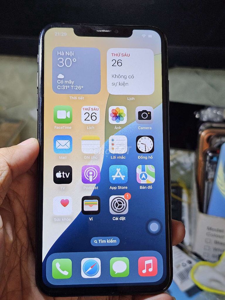 iPhone Xs Max 256GB LLA mỹ giá rẻ . Mua bán Điện thoại tại Quận 8 Tp Hồ Chí Minh được đăng bởi Thiên Hòa mobile  hình 1