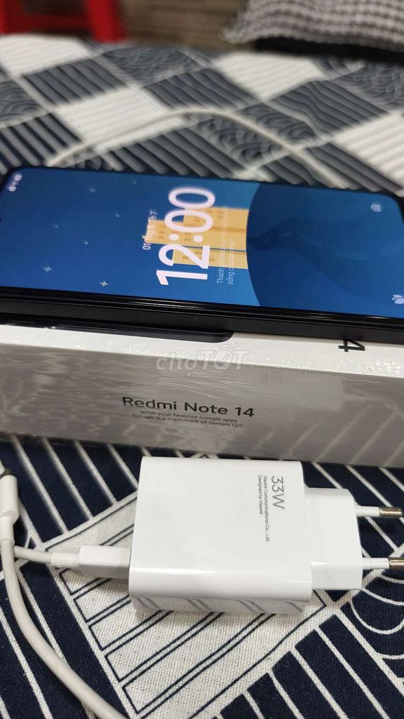 Xiaomi Redmi Note 14 8GB/128GB Đen. Mua bán Điện thoại tại Thành phố Đà Lạt Lâm Đồng được đăng bởi Liêm Quang Khê hình 1