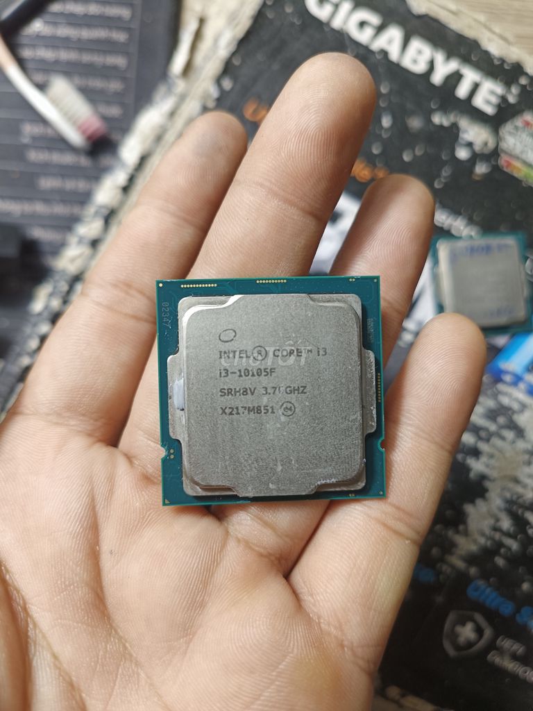 CPU Intel Core i3-10105F thu 850k/1. Mua bán Linh kiện (RAM, Card...) tại Thành phố Thuận An Bình Dương được đăng bởi Hoàng Nguyên hình 1