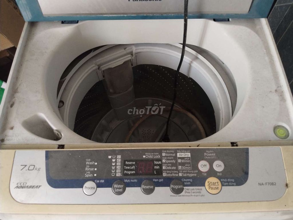 Máy giặt Panasonic NA-F70B2 7.0 kg Đã qua sử dụng. Mua bán Máy giặt tại Quận Hải Châu Đà Nẵng được đăng bởi Truyền hình 1