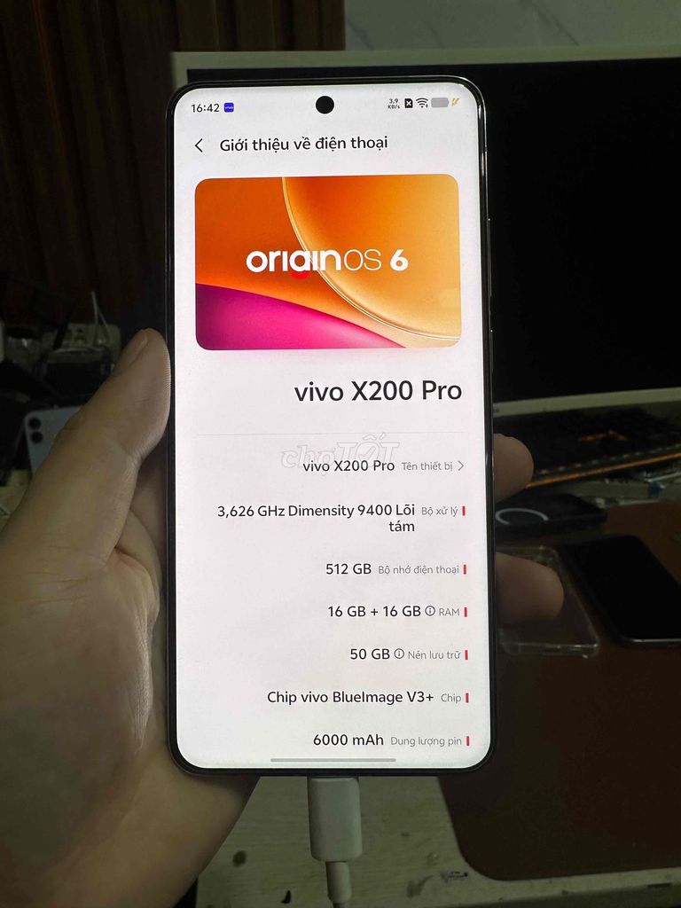 Vivo X200 Pro 16GB/512GB zin all 99%. Mua bán Điện thoại tại Quận Lê Chân Hải Phòng được đăng bởi hoang anh hình 1