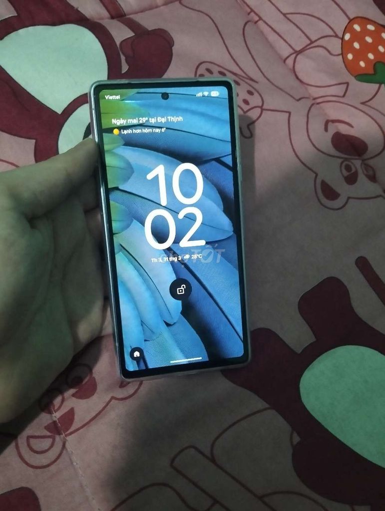 Google Pixel 7A Trắng Đã sử dụng. Mua bán Điện thoại tại Huyện Mê Linh Hà Nội được đăng bởi Nguyễn Mạnh hình 1