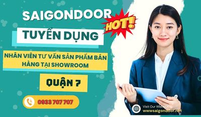 Việc làm Quận 7 Tp Hồ Chí Minh - Tuyển Nhân viên kinh doanh CÔNG TY CP Tập Đoàn SAIGONDOOR lương Đến 30 triệu/tháng