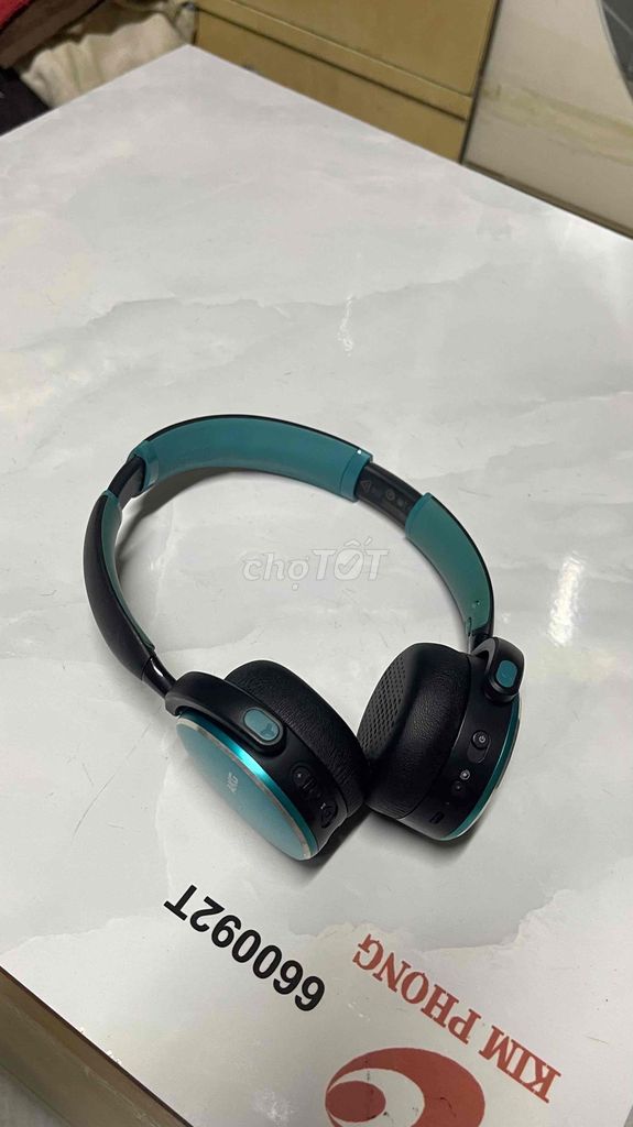 Tai nghe chụp tai Samsung Y500 AKG Xanh ngọc. Mua bán Tivi, Âm thanh tại Thành phố Thủ Đức Tp Hồ Chí Minh được đăng bởi Loan Trần  hình 1