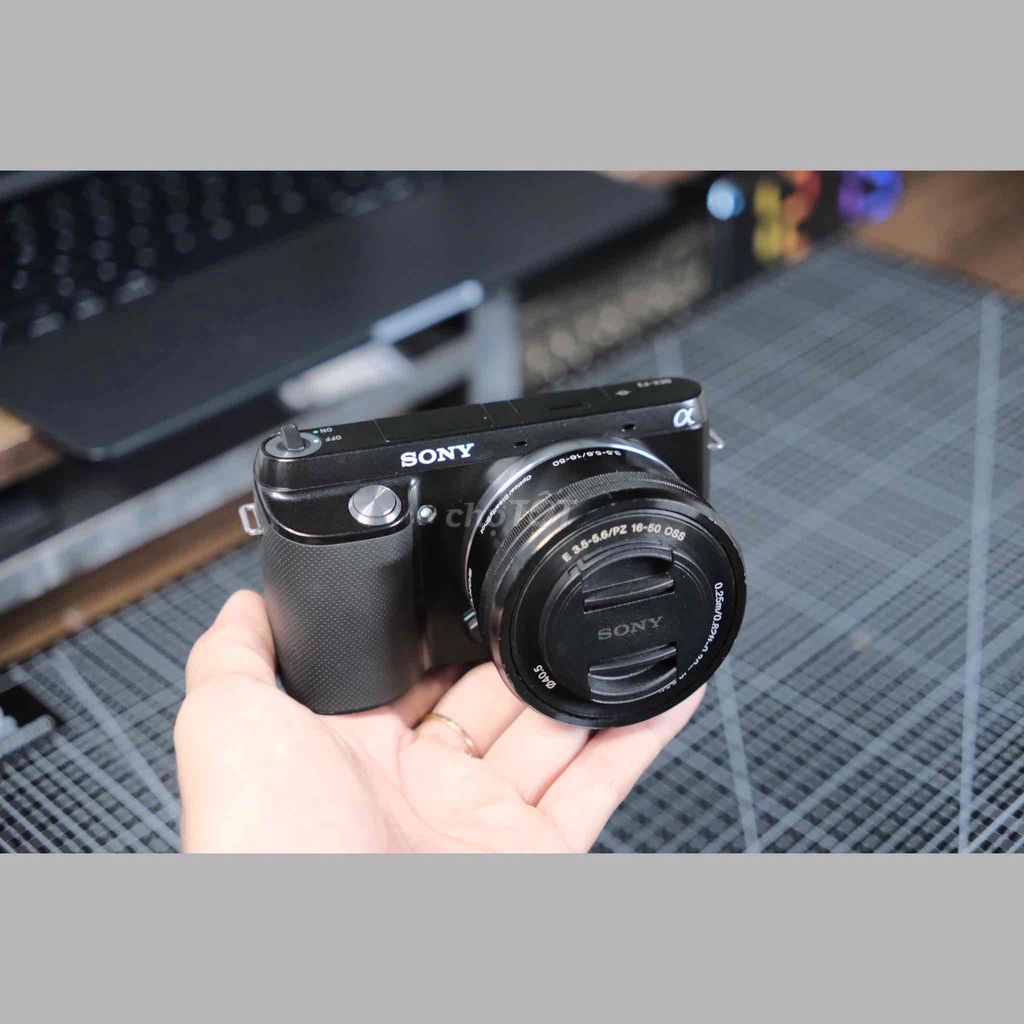 Máy ảnh Sony NEX-F3 Đen kèm lens kit 16-50. Mua bán Máy ảnh, Máy quay tại Huyện Thống Nhất Đồng Nai được đăng bởi Babybun hình 1