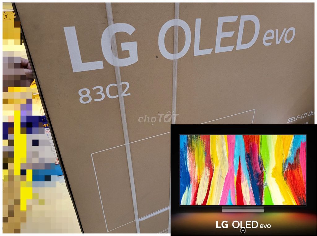 Tivi LG OLED evo C2 83 inch 4K Smart Màn hình lớn👍