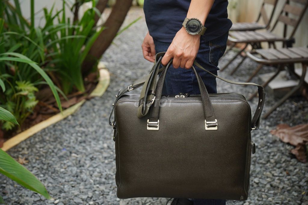 Cặp tài liệu Dunhill Cadogan Taiga. Mua bán Túi xách tại Quận Ba Đình Hà Nội được đăng bởi Dũng hình 1
