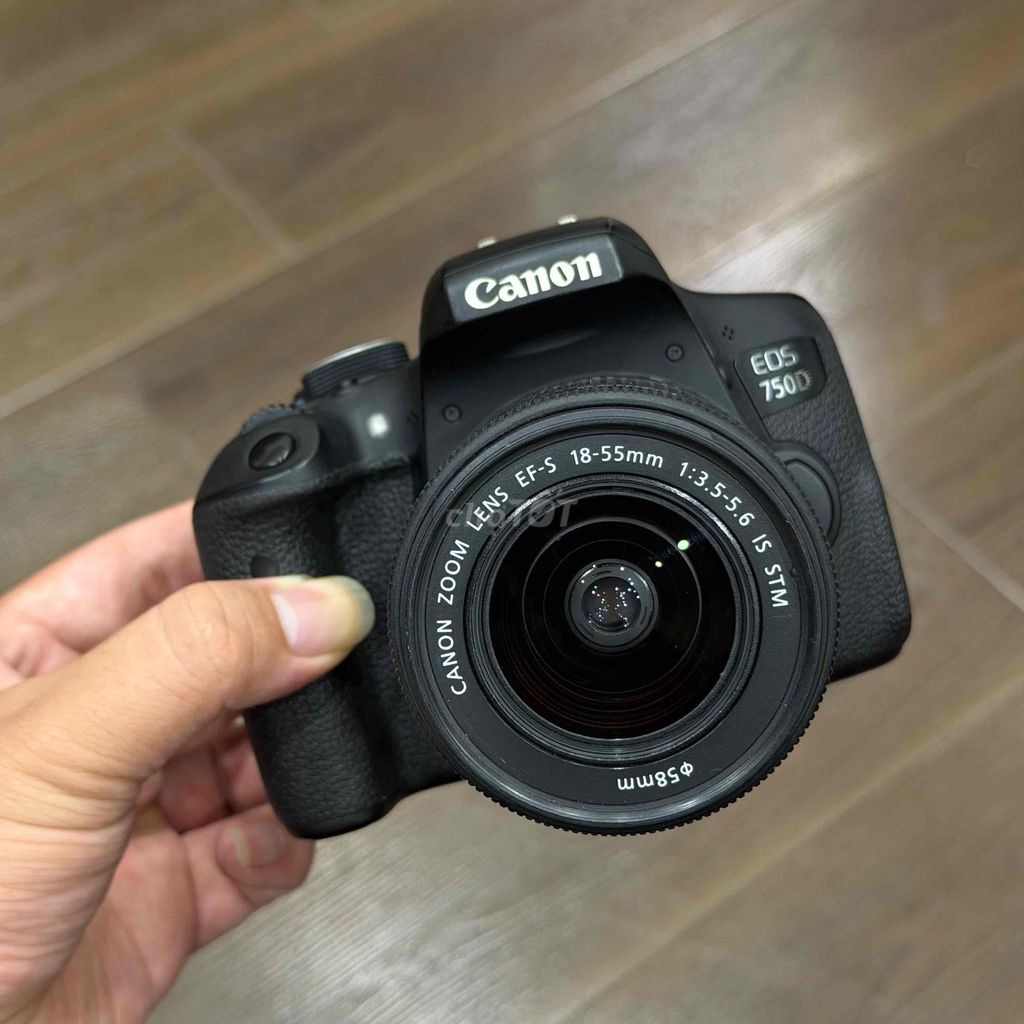 Canon Eos 750D kèm 18-55STM đẹp fullbox. Mua bán Máy ảnh, Máy quay tại Quận Hai Bà Trưng Hà Nội được đăng bởi Quang Huy hình 1