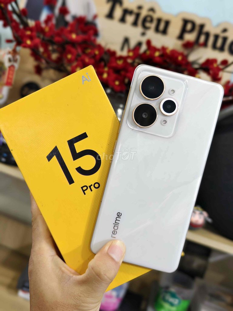 Realme 15 Pro 5G Trắng 12GB/256GB. Mua bán Điện thoại tại Quận Bình Tân Tp Hồ Chí Minh được đăng bởi Triệu Phúc hình 1