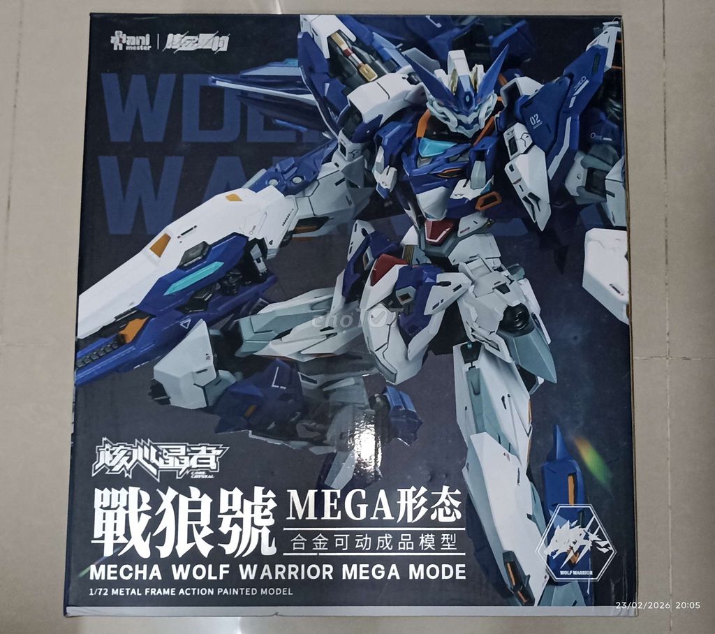 Mô hình Metal Build Mecha Wolf Warrior 1/72. Mua bán Sở thích khác tại Huyện Gò Công Tây Tiền Giang được đăng bởi Nam hình 1