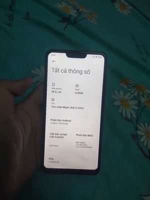 Xiaomi Mi 8 lite 6gb/128gb gl. Mua bán Điện thoại tại Quận Tân Bình Tp Hồ Chí Minh được đăng bởi Trung