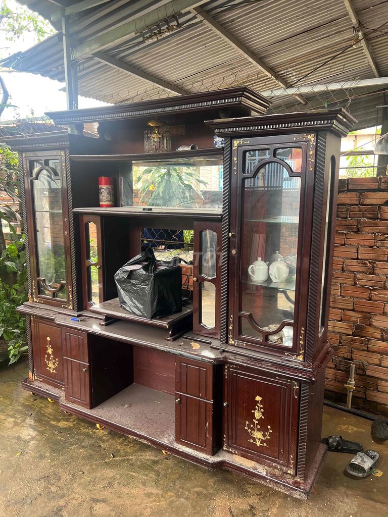 Tủ gỗ ép Nâu. Mua bán Tủ, kệ gia đình tại Thành phố Biên Hòa Đồng Nai được đăng bởi Sang hình 1