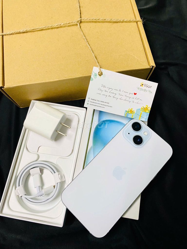 Can bán lại iphone 15 thuong 256Gb Fullbox 8tháng