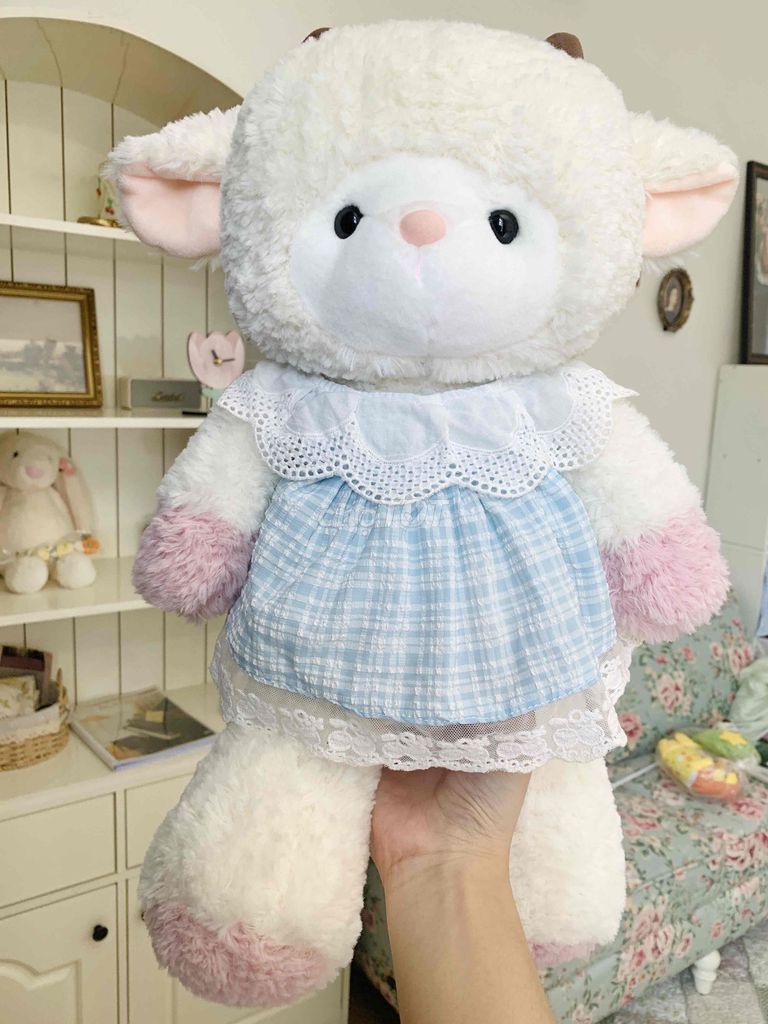 Gấu bông cừu. Mua bán Sở thích khác tại Huyện Hóc Môn Tp Hồ Chí Minh được đăng bởi Hương Nguyễn hình 1