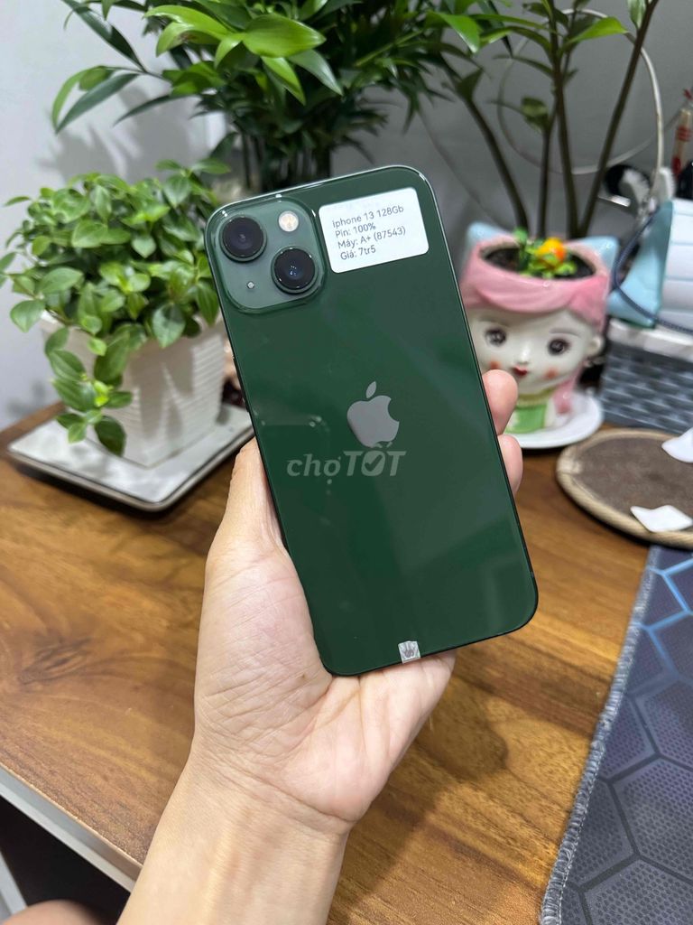 iPhone 13 128G Quốc tế Xanh Green P100 Zin Đẹp 99. Mua bán Điện thoại tại Huyện Hóc Môn Tp Hồ Chí Minh được đăng bởi Thu hình 1