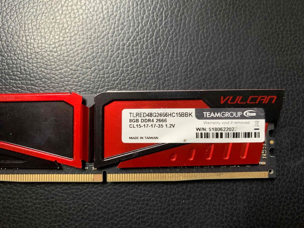 Ram Ddr4 PC Gaming 8GB bus 2666 có tản nhiệt