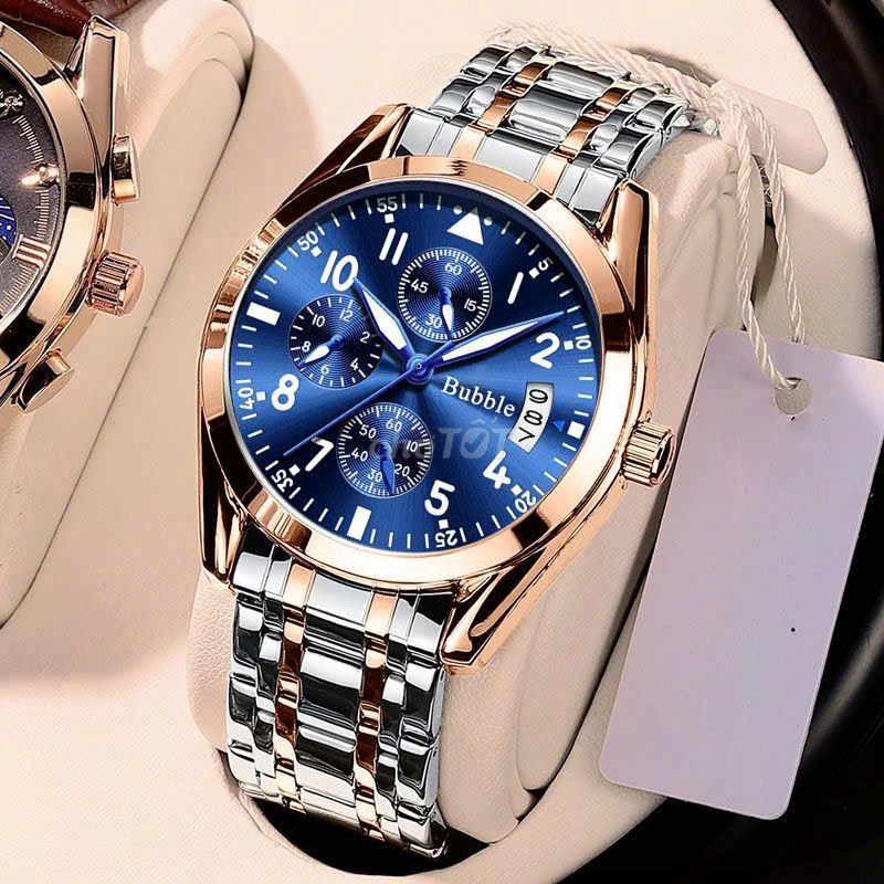 Đồng hồ Bubble nam thanh lịch. Mua bán Đồng hồ tại Quận Bắc Từ Liêm Hà Nội được đăng bởi Trinh Minh Hieu hình 1