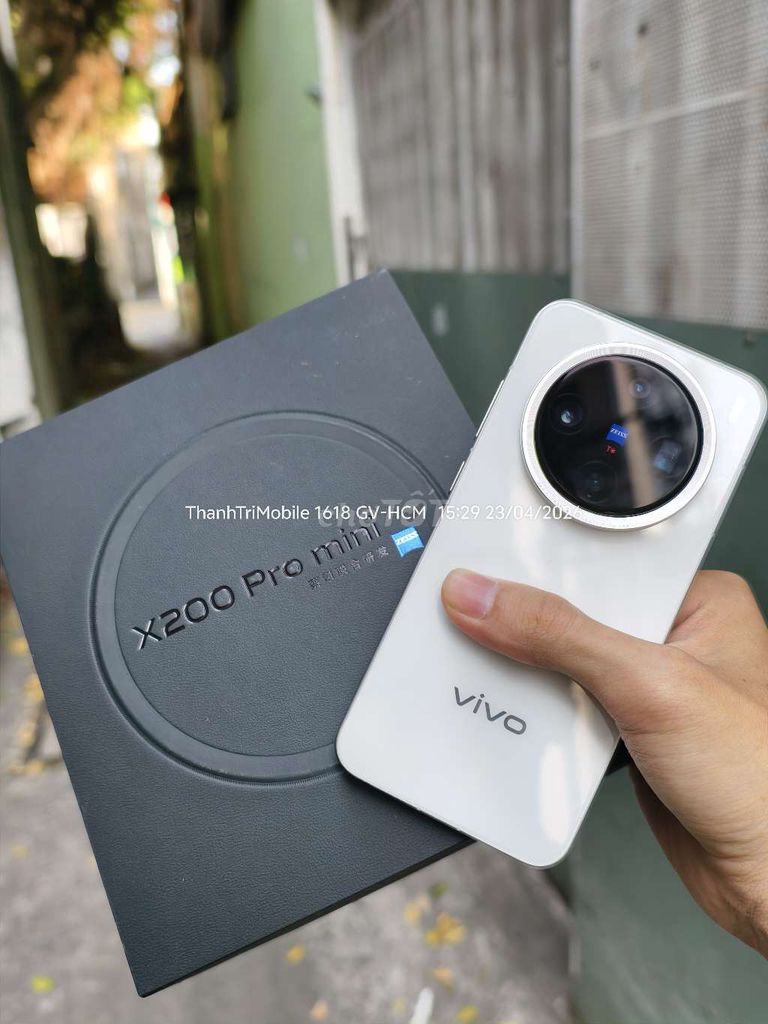 Vivo X200 Pro Mini 16/512 Trắng fullbox nội địa. Mua bán Điện thoại tại Quận Gò Vấp Tp Hồ Chí Minh được đăng bởi Thanh Tri hình 1
