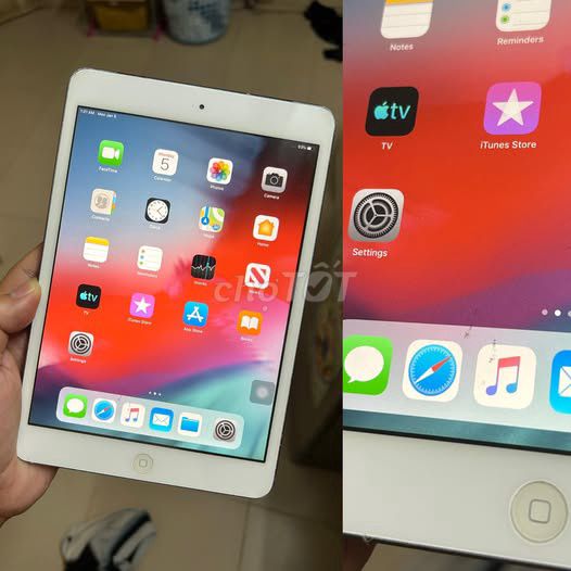 Apple iPad Mini 2 16GB Wifi/4G Trắng. Mua bán Máy tính bảng tại Quận Đống Đa Hà Nội được đăng bởi Hội Đồ Điện Tử hình 1