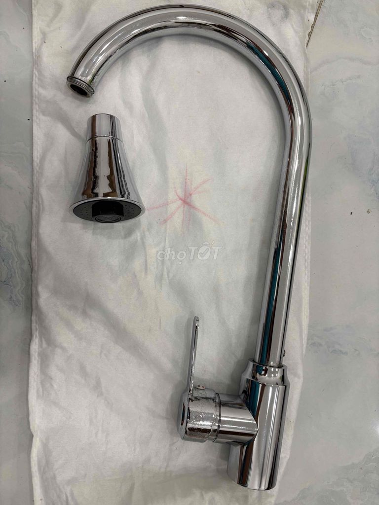 Vòi Rửa Chén Nóng Lạnh Thanh lý. Mua bán Thiết bị vệ sinh, nhà tắm tại Quận Tân Phú Tp Hồ Chí Minh được đăng bởi Hoang Do hình 1