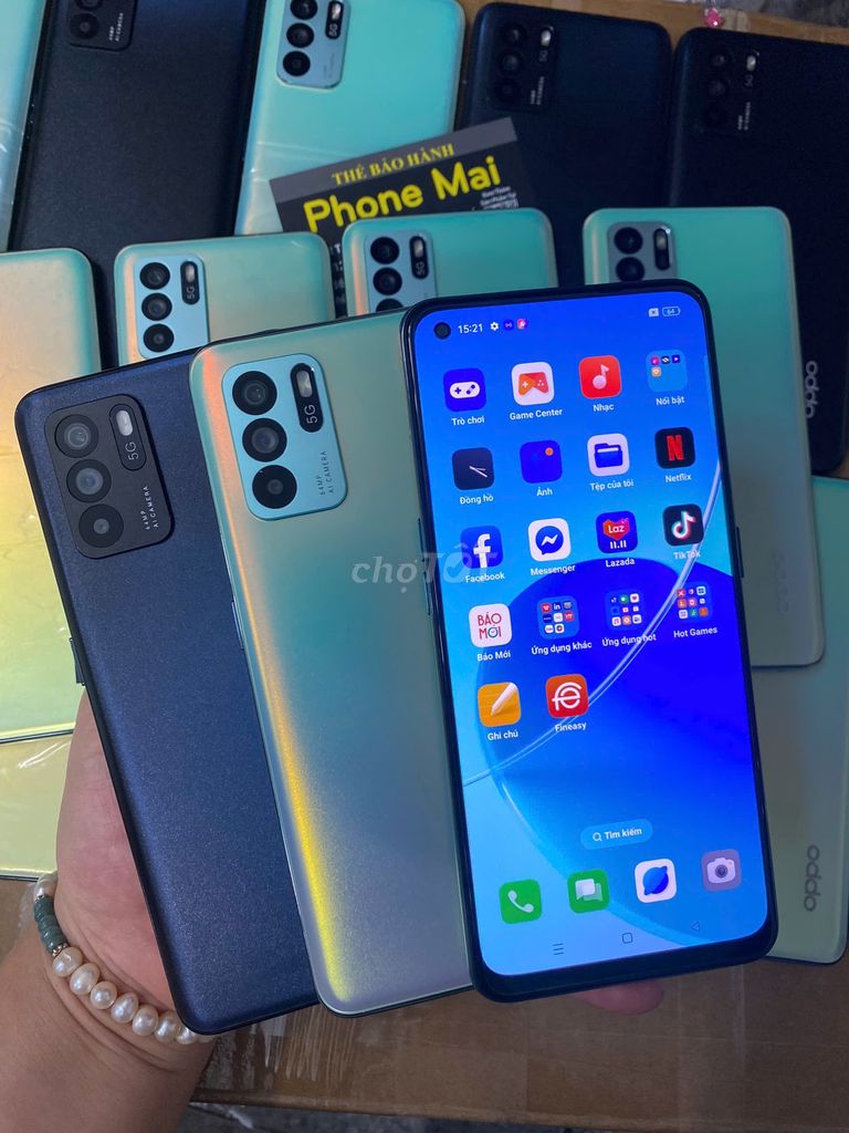 Điện thoại OPPO Reno6 Z 5G 𝗥𝗮𝗺 𝟴G/𝟭𝟮𝟴𝗚 full. Mua bán Điện thoại tại Quận Tân Phú Tp Hồ Chí Minh được đăng bởi Phone Mai  hình 1